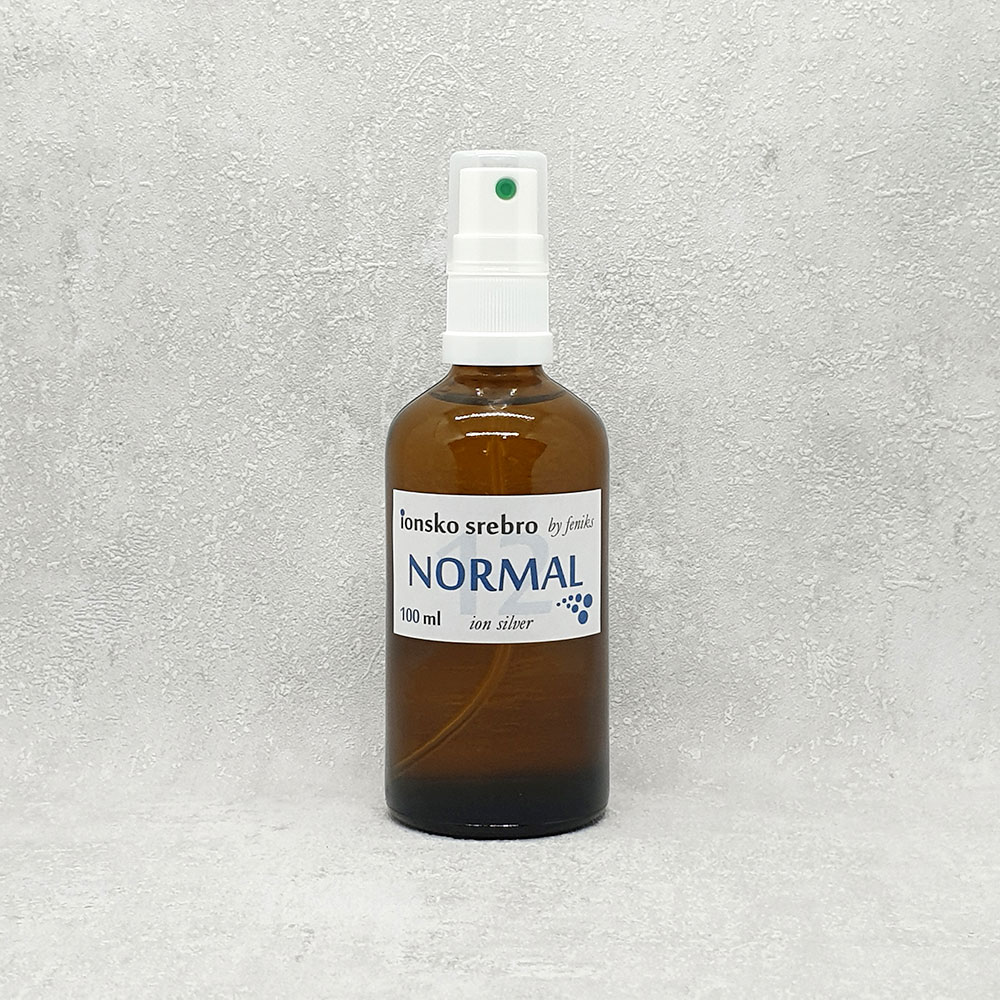 Ionsko srebro NORMAL by feniks 12 PPM 100 ml s raspršivačem
