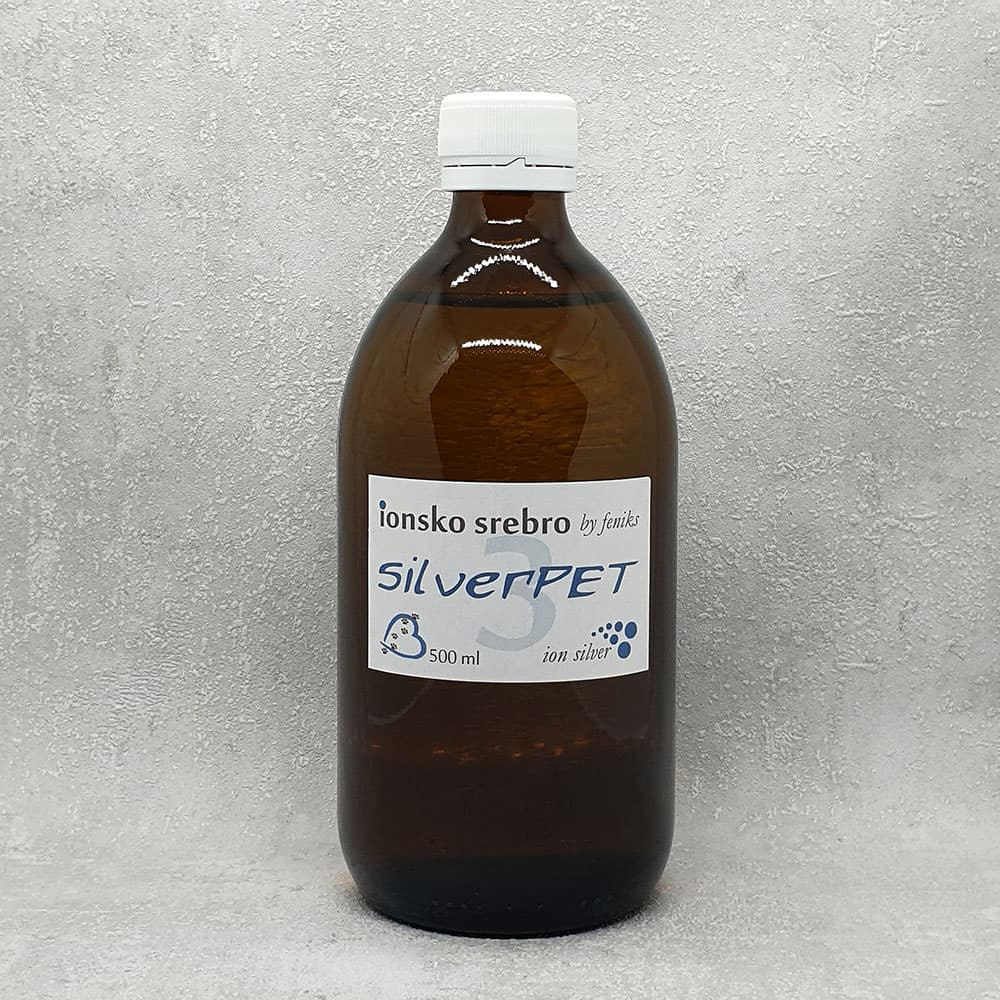 Ionsko srebro SilverPET 500 ml s razdjelnikom