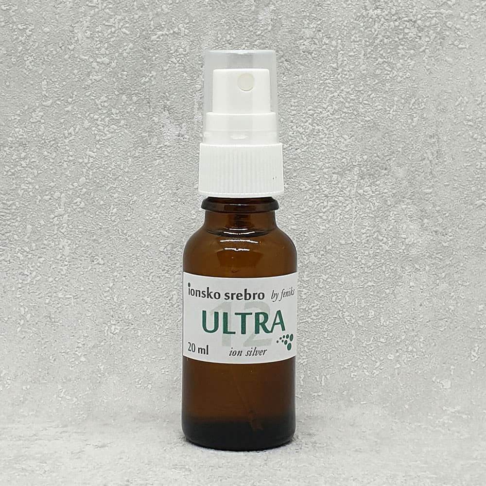 Ionsko srebro ULTRA 20 ml s raspršivačem