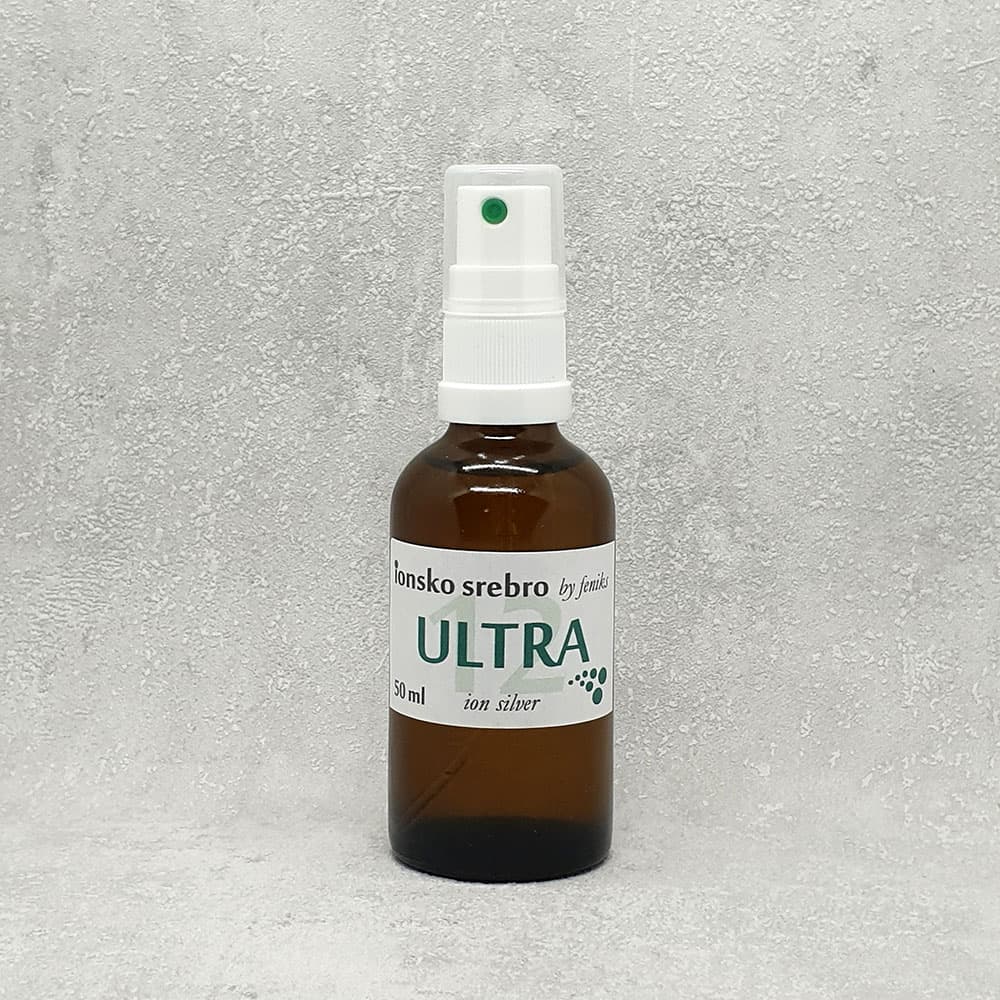 Ionsko srebro ULTRA 50 ml s raspršivačem